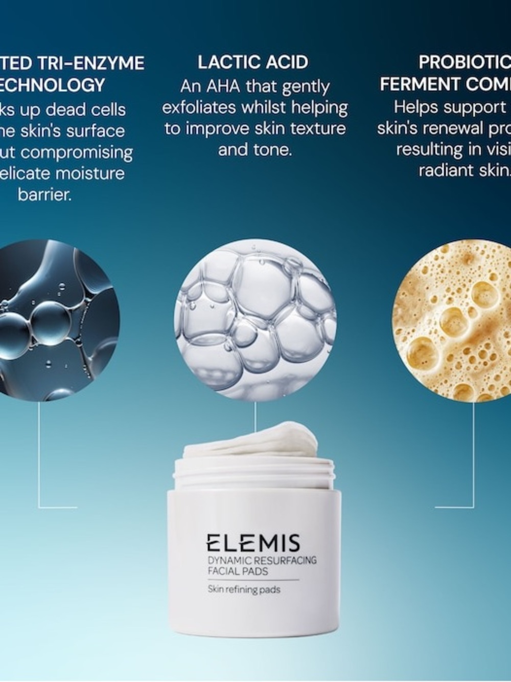 Elemis Dynamic Gentle Resurfacing Pads with Lactic Acid - Picture 5 of 9